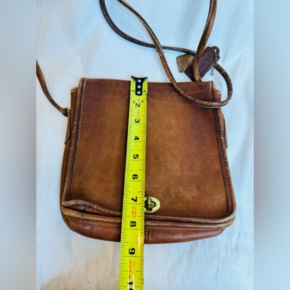 Coach Brown Leather Crossbody Bag - Picture 11 of 12